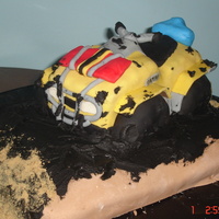 Atv This is an ATV cake made for a Birthday. It was designed to look like the one the birthday 'man' has. It was quite fun to make...