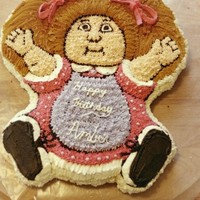 Cabbage Patch Doll This is an old Wilton pan of the Cabbage Patch Kids. I made this for my daughters second birthday. It is done in Wilton's traditional...