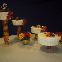 Fall Wedding Cake 
