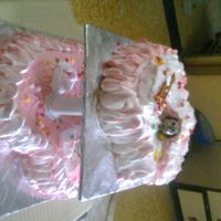 4 My Girl Friend 2 tier cake ,heart shaped for his girlfriend