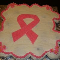 Breast Cancer Cupcakes Cake Chocolate cupcakes cover with butter cream icing