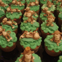 Monkey Cupcake 33 cupcakes with monkeys
