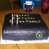 Xbox Cake I made this for my uncle's birthday a few months ago. His gamer tag is RiverRebel. He loved it and was so surprised that I made...