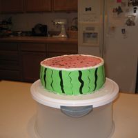 Slice Of Watermelon For a joint husband/wife birthday party. They wanted something "summery" and not too "girly" or "manly" since...
