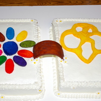 Girl Scout Bridging Cake 