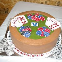 Imgp6702.jpg 14 inch round frosted w/BC - real playing cards & chips