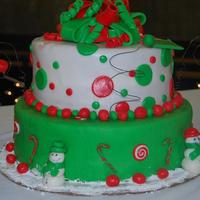 Christmas Cake christmas cake for banquet