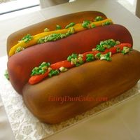 Matt's Super Hot Dog I made this for a groom. He, his buddies and girlfriends get together every Sunday to watch sports and have a hot dog buffet competition,...