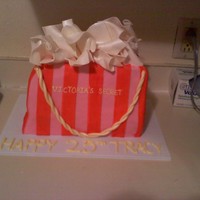 Victoria's Secret Bag This is my first bag cake, I loved the out come.