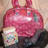 Coach Purse - Birthday Cake I turned 30 last week & I decided to put together my two favorite things - purses & cake! This was my second purse cake. I'm...