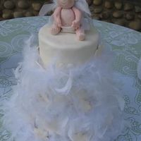 Baptism Cake 