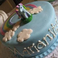 Ponycc.jpg Fondant, gumpaste rainbow & colorflow clouds