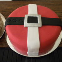 Christmas Santa Cake This is a fund raising cake. It's very easy to make and I made 2 of them!