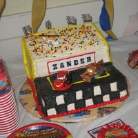 Disney Cars not some of my better work. this was for my son's 2nd bday which was a combined party with the welcome baby shower for my newborn....