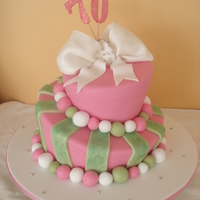 Mad Hatter 70th Birthday cake for a very groovy great granny who insisted on no 'old people' cakes!