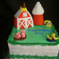 Barn Yard Cake 