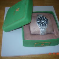Watch, Rolex Cake 