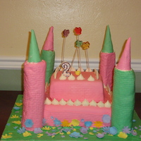 Castle Cake My 1st Castle cake for my DD B-day.