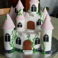 2Tier Castle My first ever castle cake i am soooo in love with it... It is inspired by one from Carol Deacons book but i have tweeked it ie using my...