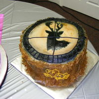 Groom's Cake Fashioned In Hunting I got this idea from two seperate cakes on CC. I am unsure who the cakes were made by, but they were great! Thanks for the idea! The bride...