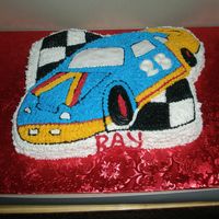 Race Cake Cake Ray's Birthday Cake.