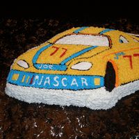 Nascar Cake Joe's Birthday Cake.