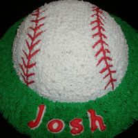 Baseball Cake This is one of my favorite cakes to make.