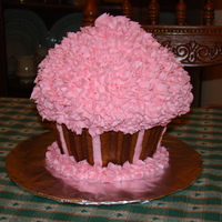 1St Birthday Giant Cupcake Giant cupcake for 1st birthday!