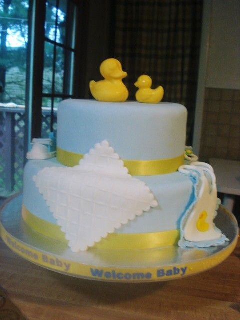 Baby Shower Duck Cake For Boys 