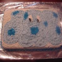 Blues Clues my first blues clues cake, i free handed this one, not too bad, client loved it. that's all the mattered.