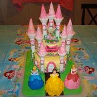 Castle Cake For my daughter's 3rd birthday. I used the Wilton kit.