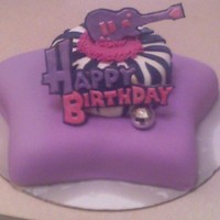 Hannah Montana Style Cake I did this, with inspiration from all of the Hannah Cakes here of CC, last week for my daughters birthday. It was a big hit with all the...