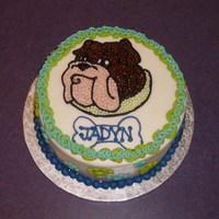 Bulldog Cake Bulldog cake