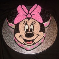 Minnie All buttercream