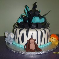 Zebra Print With Animals Zebra print with animals