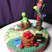 Teacher Appreciation 2011 A cake topper I made for my daughters teacher. I fixed the year before I gave it to her. I thought about leaving it and asking her to be MY...