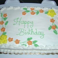 Spring Birthday Hi everyone, I am relatively new to decorating cakes. I have taken Wilton course one and two and about so start course three!! I am...