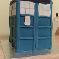Tardis This was done by my 6 yr old with minimal help from me. Fab effort isnt it