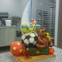 Sculpted Cake This was a cake we completed in our sculpted cake class at the French Pastry School. I worked on this cake with a partner and we spent...