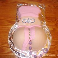 Bead Cake I did this cake for a buddy's birthday, at the request of his girlfriend. She found a butt pan, the the other is a 8x8 cut down. All...