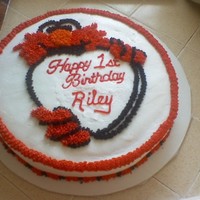 Elmo Birthday Cake for friends grandson