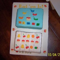 Reel Em In This was all buttercream piped onto fondant. Thanks for looking