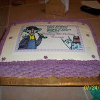 Birthday Cake This was my mother in law birthday cake with the imgae of maxine the cake was coconut cake with pineapple filling and buttercream hope that...