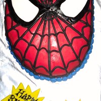 Spiderman Cake All MMF