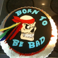 Born To Be Bad Cake 