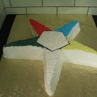 Eastern Star My wife and I were installed as Worthy Matron and Worthy Patron yesterday. The cake is a double layer with buttercream dream and thirty...