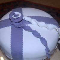 Dsc_0006_2.jpg Mom's birthday cake with fondant.