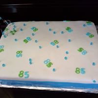 85Th Birthday Cake 