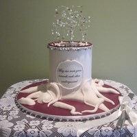 My Wedding Cake. This was my wedding cake which I made! We had a very small wedding.. so I wanted to do something unique. I looooove trees, so had the...