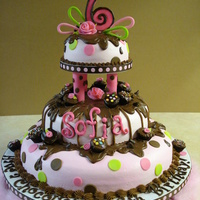 Chocolicious Birthday Buttercream icing with lots of chocolate!! The aroma of all the chocolate was incredible!!